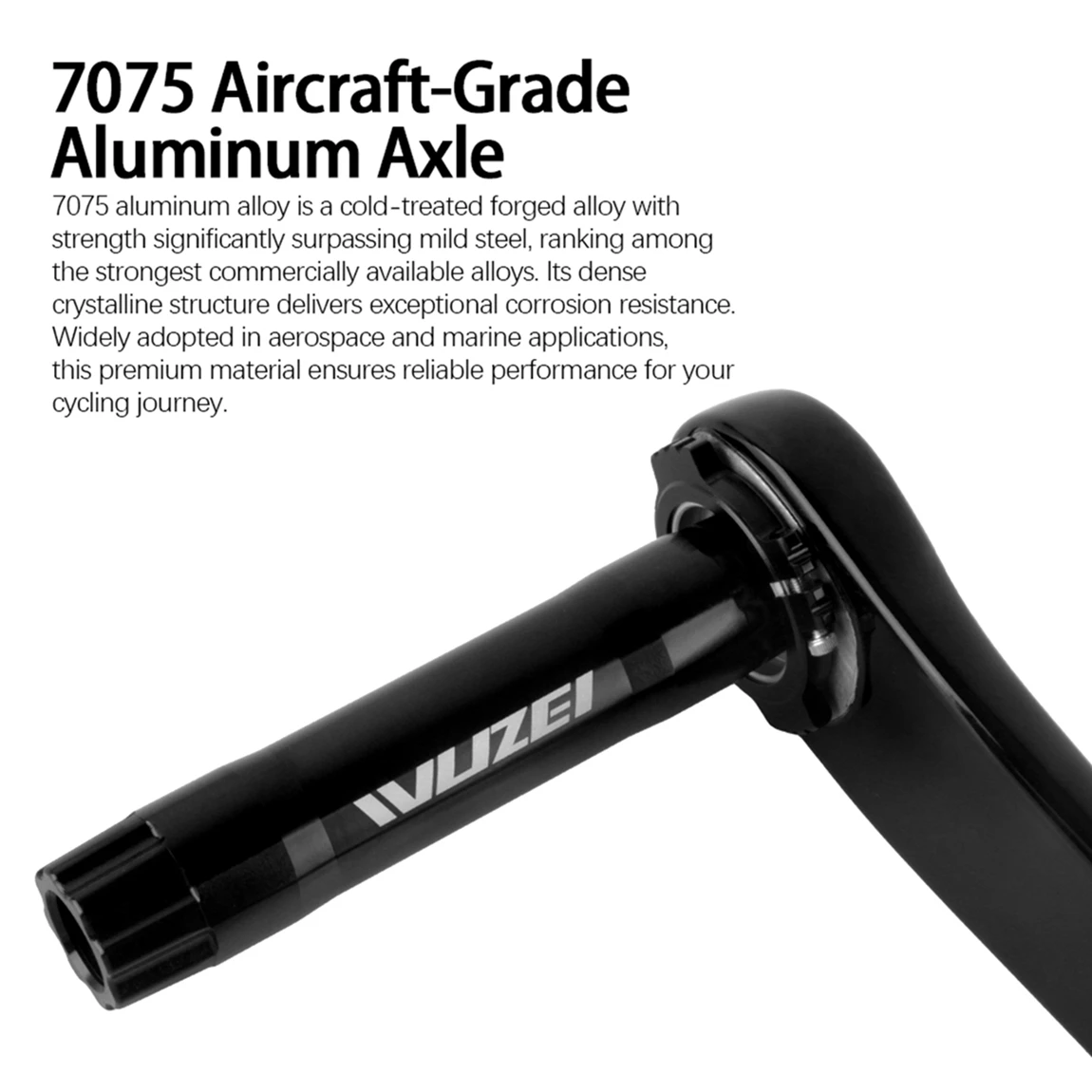 WUZEI 3-Bolt Carbon Fiber Crankset 165 170mm Road Bike Crank 24mm 29mm Ti AL7075 Axle Folding Bicycle Sprocket for SRAM