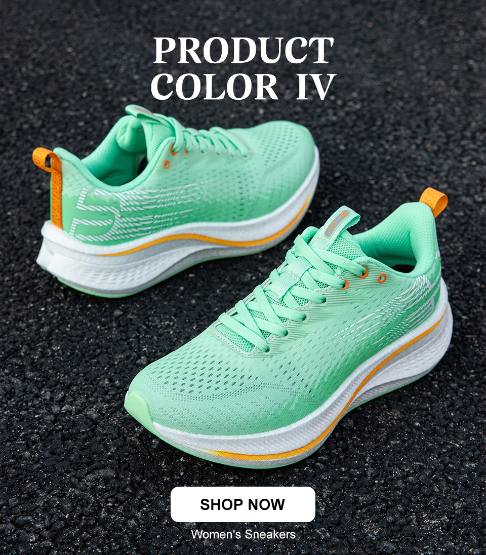 Baasploa Women Professional Carbon Plate Running Shoes Lightweight Breathable Sport Shoes Female Comfort Marathon Sneakers