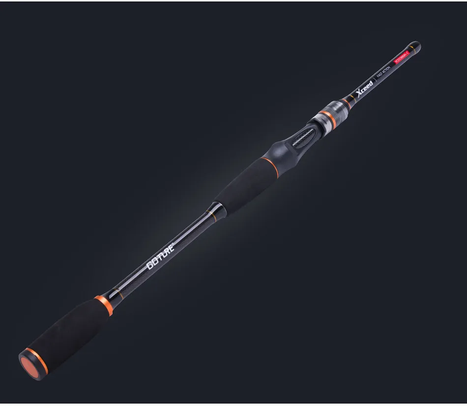 Goture Xceed 4 Setions Travel Fishing Rod With Fuji Guide Ring Carbon Fiber 1.98-3.6M Spinning Casting Lure Rod For Carp Fishing