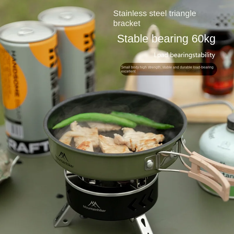 MOUNTAINHIKER Tourist Burner Gas Stove Cookware Portable Furnace Picnic Barbecue Tourism Supplies Outdoor Camping Recreation