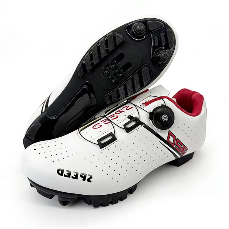 Professional Mountain Bike Lock Shoes Men MTB Racing Competition Self-Locking Speed Bicycle Shoes Women Spd Cleats Bicycle Shoes