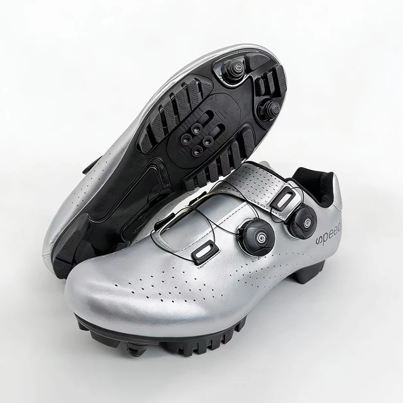 Professional Mountain Bike Lock Shoes Men MTB Racing Competition Self-Locking Speed Bicycle Shoes Women Spd Cleats Bicycle Shoes