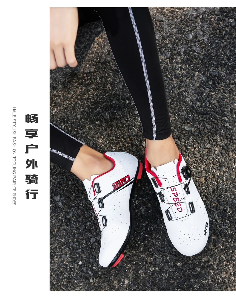 Professional Mountain Bike Lock Shoes Men MTB Racing Competition Self-Locking Speed Bicycle Shoes Women Spd Cleats Bicycle Shoes