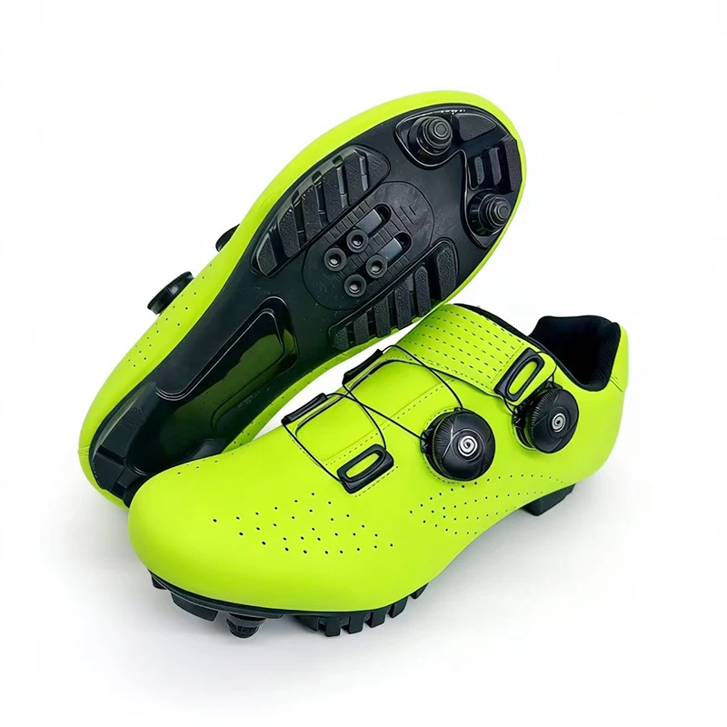 Professional Mountain Bike Lock Shoes Men MTB Racing Competition Self-Locking Speed Bicycle Shoes Women Spd Cleats Bicycle Shoes