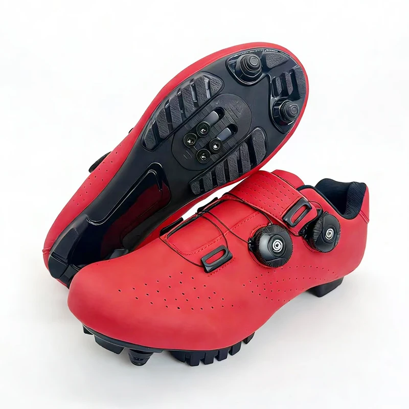 Professional Mountain Bike Lock Shoes Men MTB Racing Competition Self-Locking Speed Bicycle Shoes Women Spd Cleats Bicycle Shoes