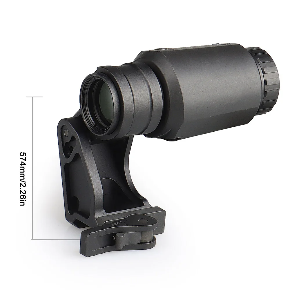 PPT Scope Mount QD Mount 2.26 Inch for 3X Magnifier Scope Metal Base Black Color GS24-0260