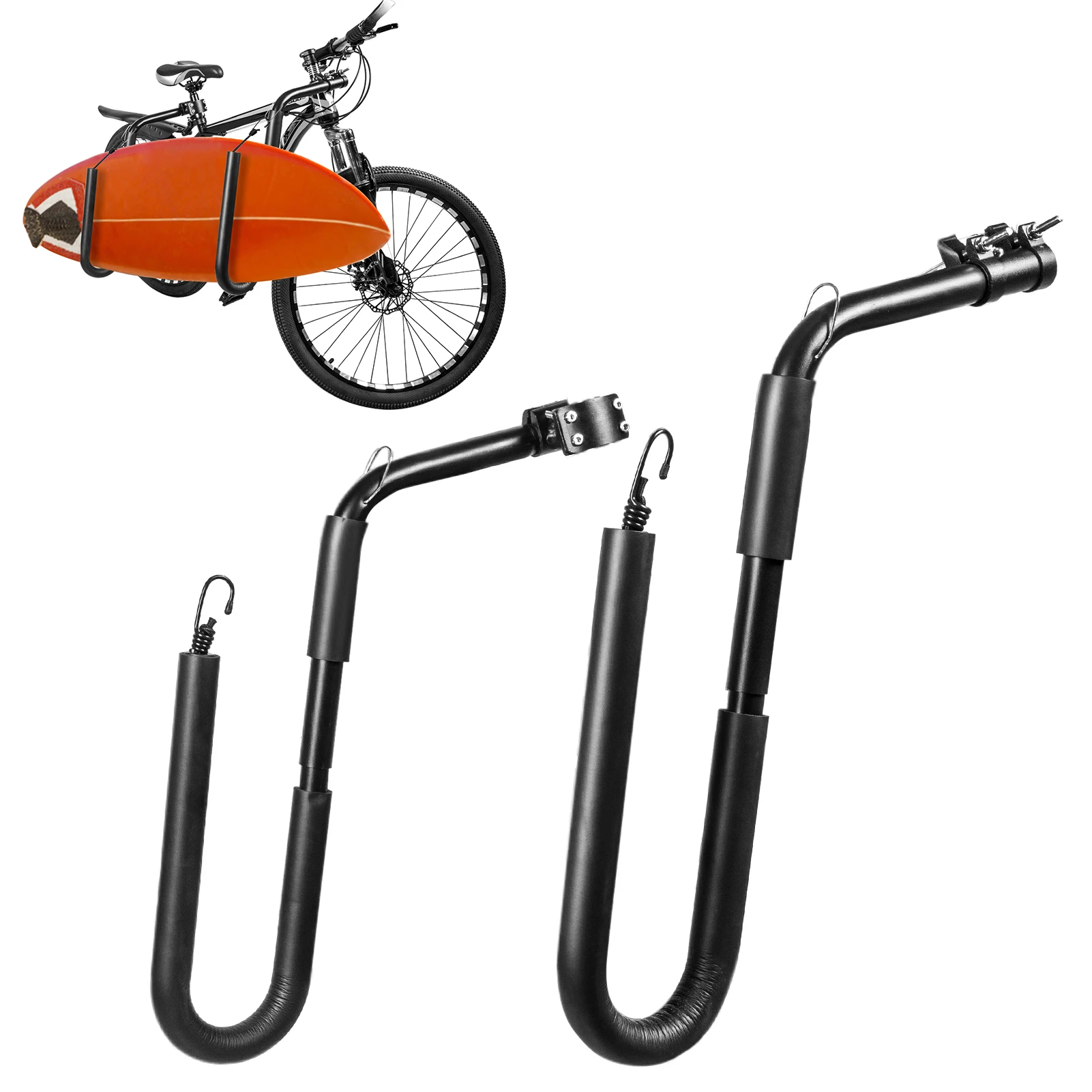 CZ IN Stock Surfboard Bicycle Surfboard Rack Bike Surfing Board Carrier Surfboard Holder Mount Bracket New Side Kiteboard Holder