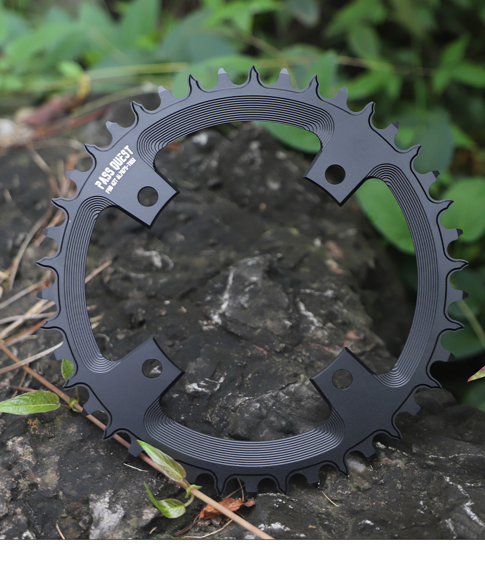PASS QUEST F110BCD Round Road Bike Narrow and Wide Sprocket 36T-52T Suitable for FSA Gossamer Sprocket Bicycle Parts