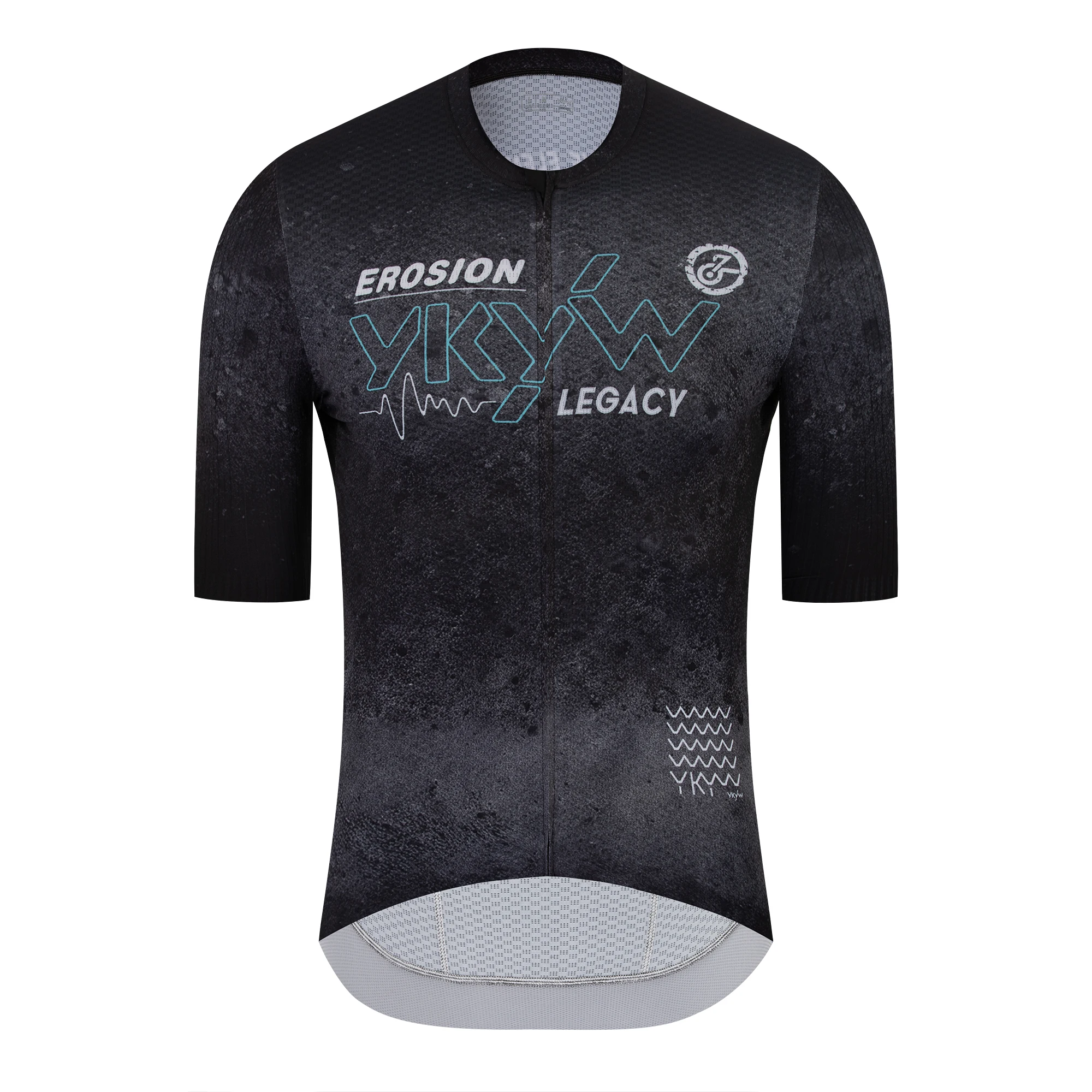 YKYWBIKE Men 2026 Summer Short Sleeve Cycling Jersey Pro Lightweight Breathable Quick Dry High Elastic Road Bike MTB Tops