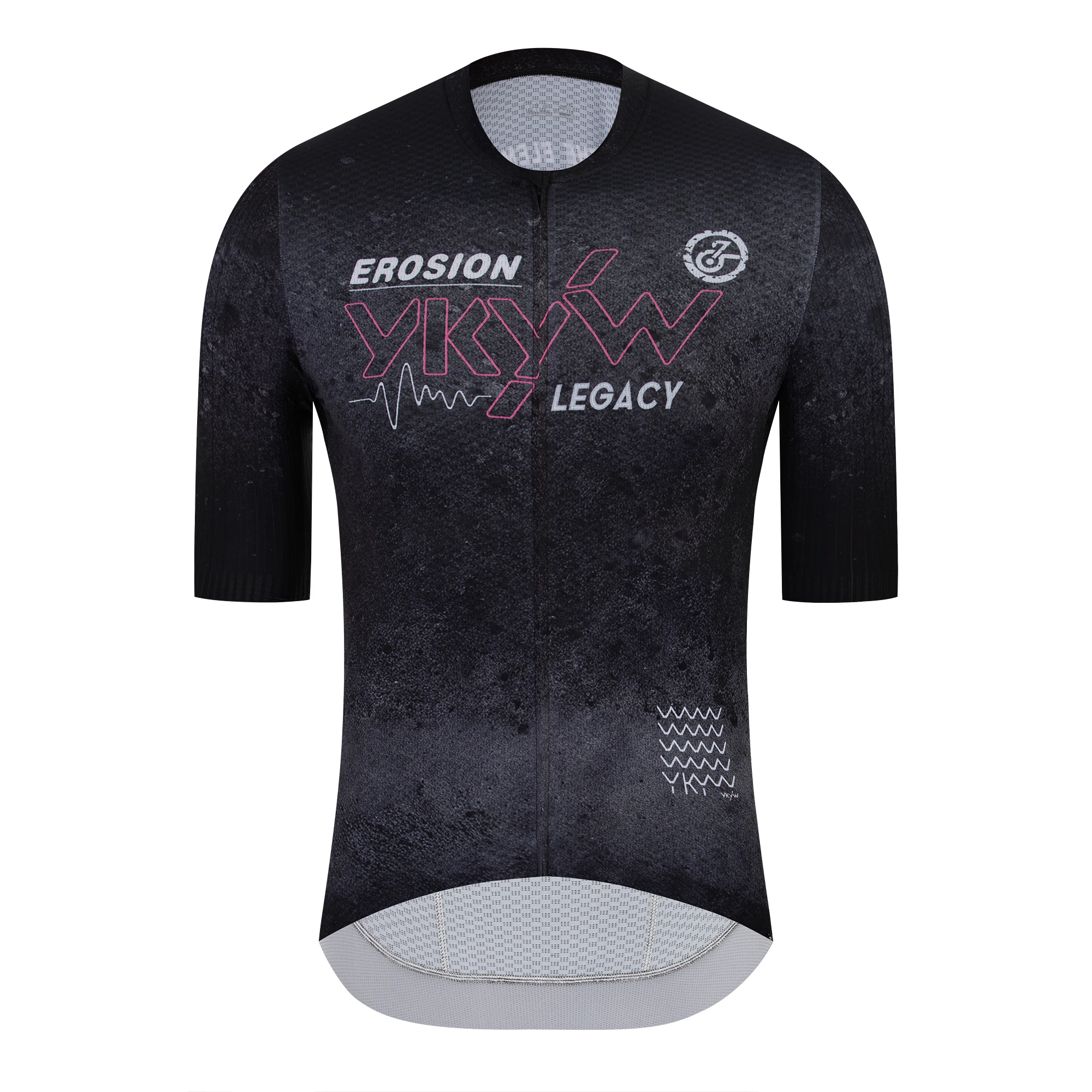 YKYWBIKE Men 2026 Summer Short Sleeve Cycling Jersey Pro Lightweight Breathable Quick Dry High Elastic Road Bike MTB Tops