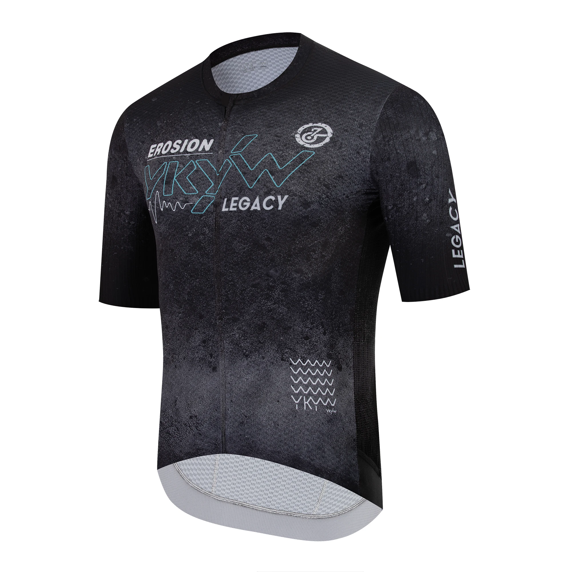 YKYWBIKE Men 2026 Summer Short Sleeve Cycling Jersey Pro Lightweight Breathable Quick Dry High Elastic Road Bike MTB Tops