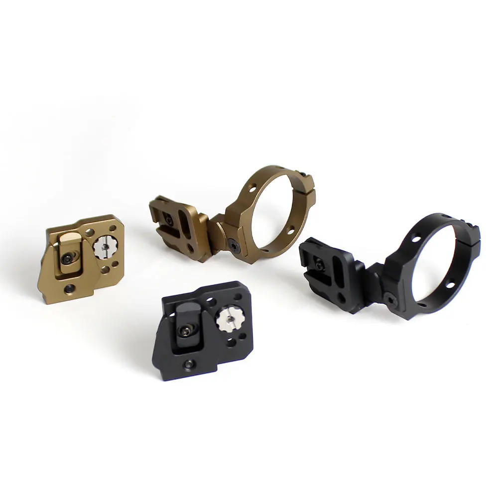 SOTAC Tactical New Universal RQE Dual Bridges NVG Mount PVS-14 Night Vision Bridge Mount Dovetail Conversion Adapter Tacti