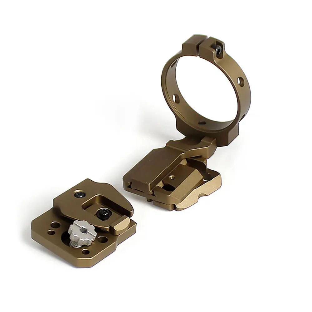SOTAC Tactical New Universal RQE Dual Bridges NVG Mount PVS-14 Night Vision Bridge Mount Dovetail Conversion Adapter Tacti