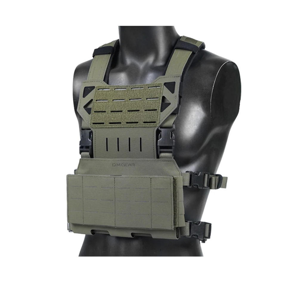 DMGear Chest Rig Tactical Vest for Airsoft, Outdoor & Paintball, Gear Equipment Plate Carrier Hunting