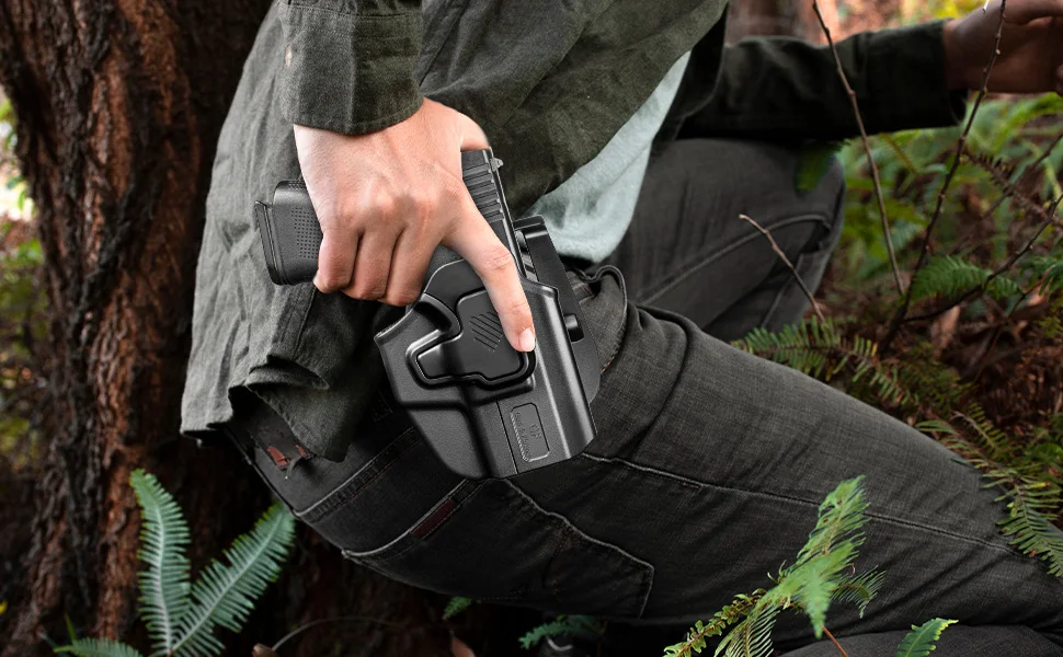 Universal Polymer OWB Holster for Glock/Taurus/Springfield/TARA/Walther/Ruger/S&W/Sig Sauer/CZ/SCCY Tactical Handgun Holder