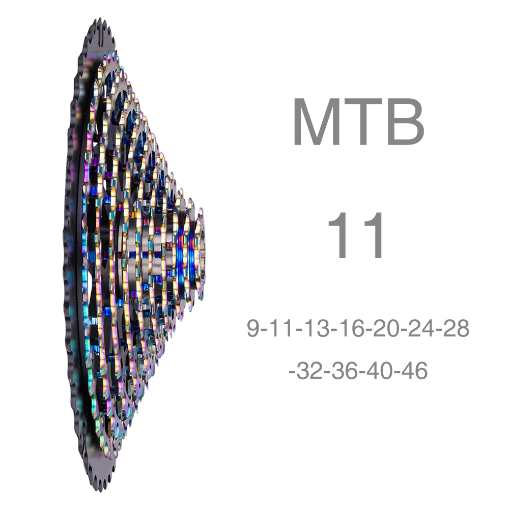 ZTTO 11 Speed Bicycle Cassette 9-46T 50T MTB XD Hub Fit 11S ULT Steel Mountain Bike 11speed 9-42T 7K Sprocket Freewheel