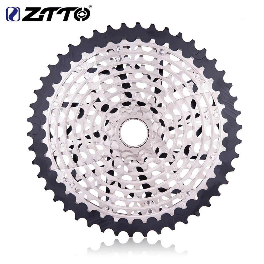 ZTTO 11 Speed Bicycle Cassette 9-46T 50T MTB XD Hub Fit 11S ULT Steel Mountain Bike 11speed 9-42T 7K Sprocket Freewheel