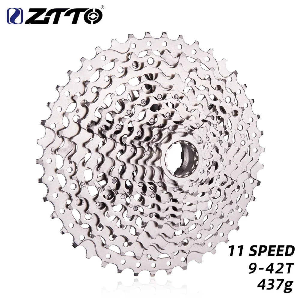 ZTTO 11 Speed Bicycle Cassette 9-46T 50T MTB XD Hub Fit 11S ULT Steel Mountain Bike 11speed 9-42T 7K Sprocket Freewheel