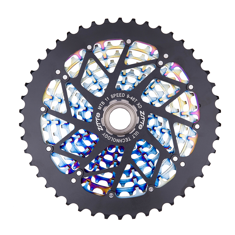 ZTTO 11 Speed Bicycle Cassette 9-46T 50T MTB XD Hub Fit 11S ULT Steel Mountain Bike 11speed 9-42T 7K Sprocket Freewheel