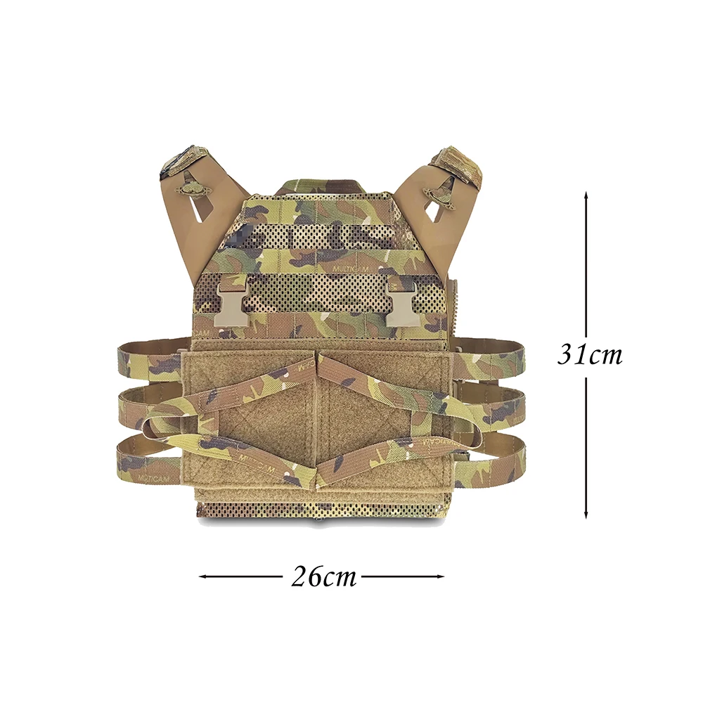 TACTICAL LIGHT WEIGHT JUMPABLE PLATE CARRIER CP STYLE JPC 2.0 SWIMMER CUT HUNTING VEST