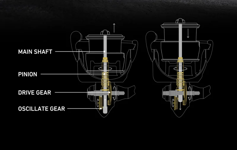 Seasir P-Series Prospec Carbon Fiber Spining Reel 9Kg Max Drag 8+1BB 5.2:1/6.2:1 Freshwater Saltwater Fishing Reel