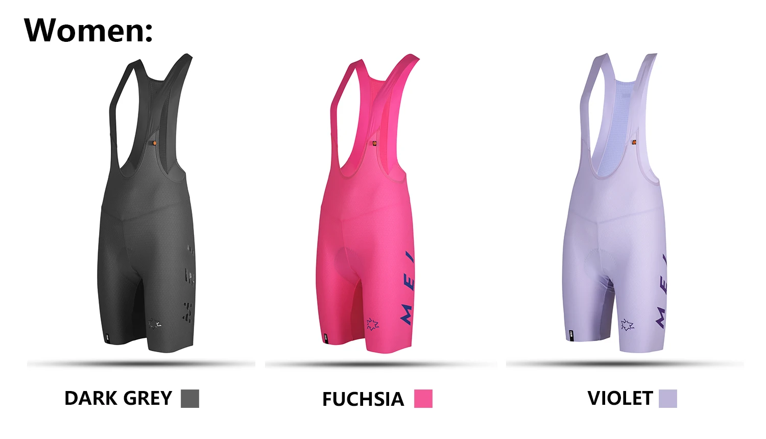 Mcycle Unisex Cycling Bib Shorts New Arrival Breathable Padded Seamless Bike Tights for Sports Entertainment