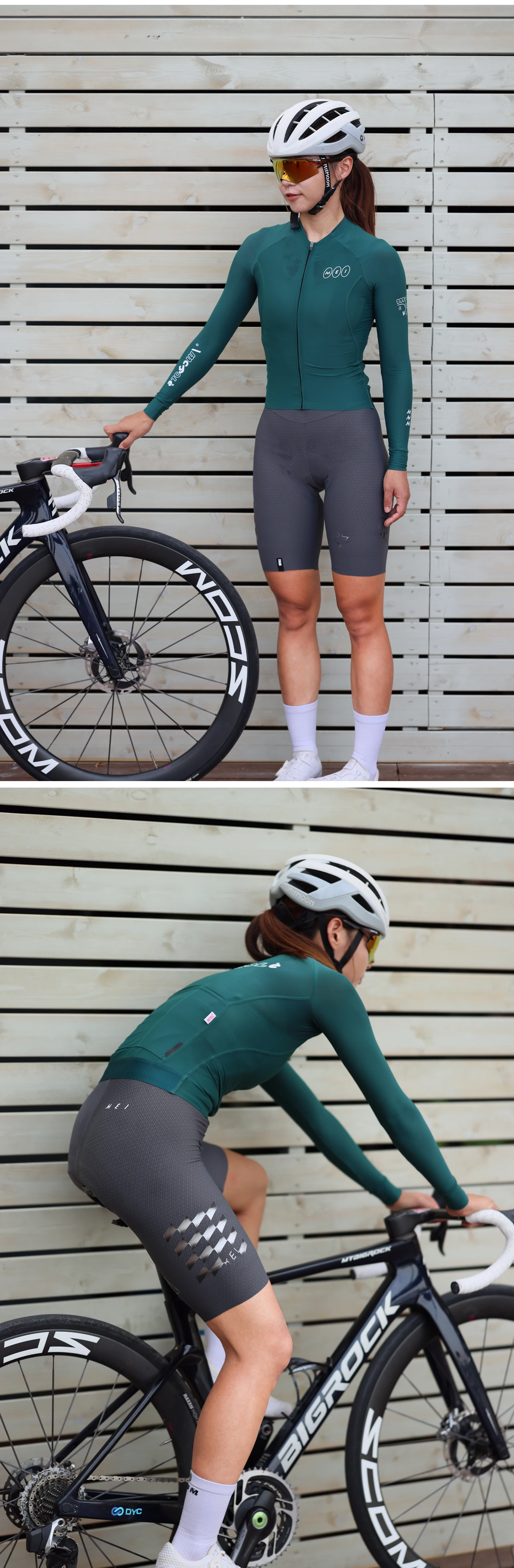 Mcycle Unisex Cycling Bib Shorts New Arrival Breathable Padded Seamless Bike Tights for Sports Entertainment