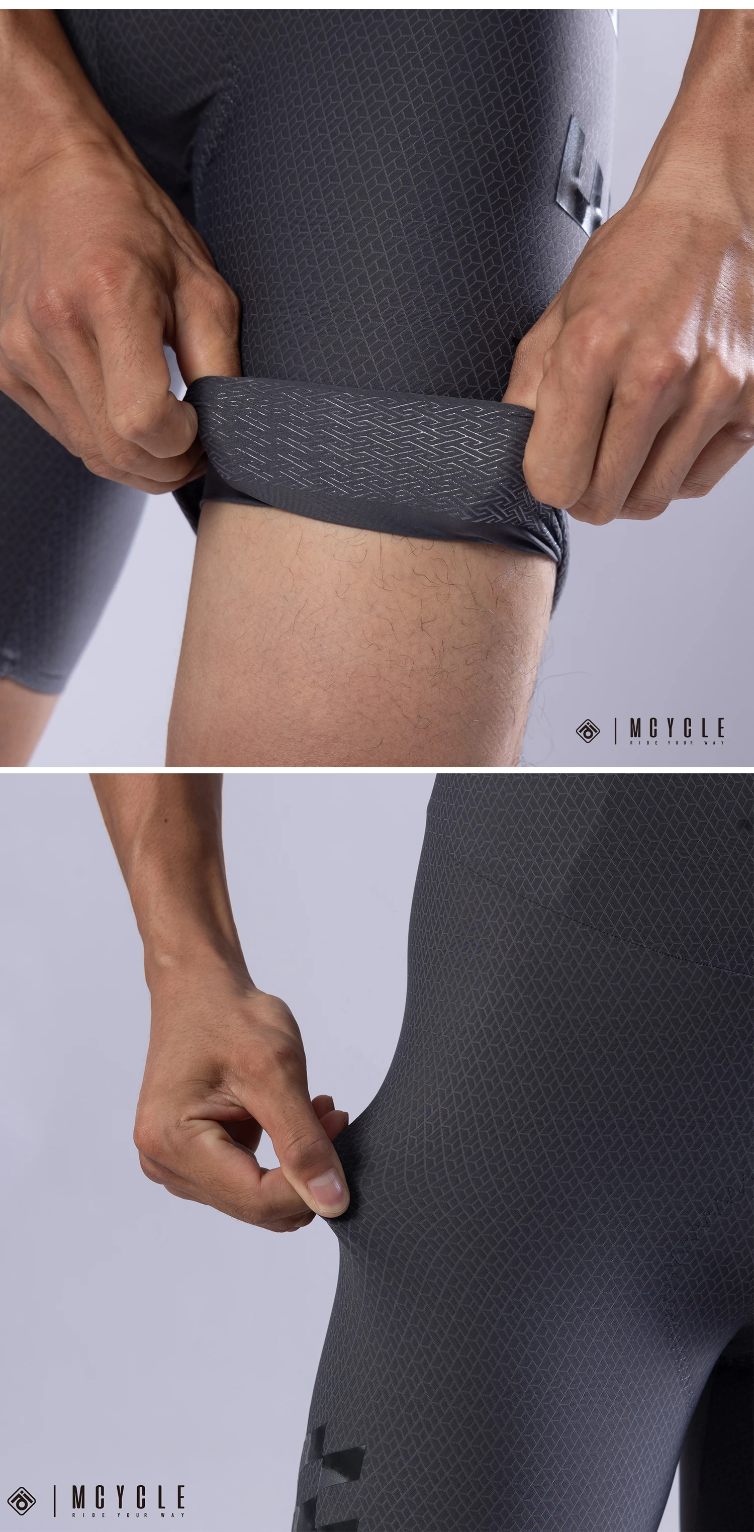 Mcycle Unisex Cycling Bib Shorts New Arrival Breathable Padded Seamless Bike Tights for Sports Entertainment
