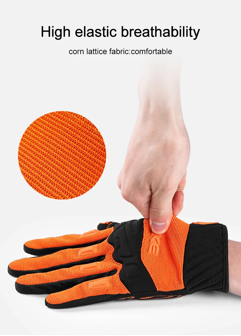 INBIKE Men's Cycling Gloves Touchscreen MTB Cycling Bicycle Riding Gloves for Men Bike Sports Gloevs Motorcycle MTB Accessories