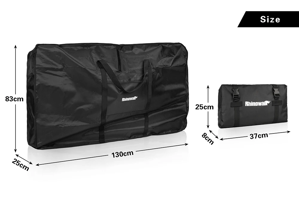 Rhinowalk Bigycle Storage Bag MTB Carrying Bag 27.5 Inch 700c Road Bike Thicken Bike Carrying Box Protective Cover Accessories