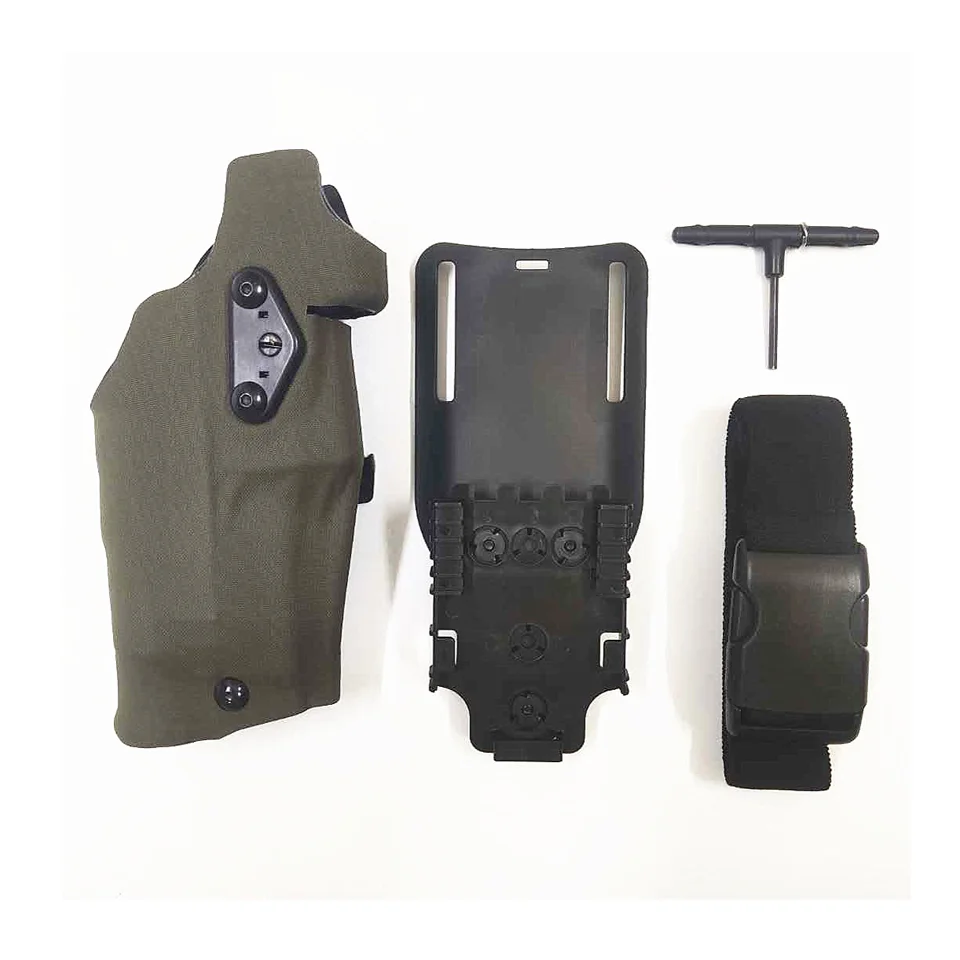 TMC G17 X300 Tactical Belt Holster Leg Drop Adapter with Strap Quick Release Holster Set TMC3029