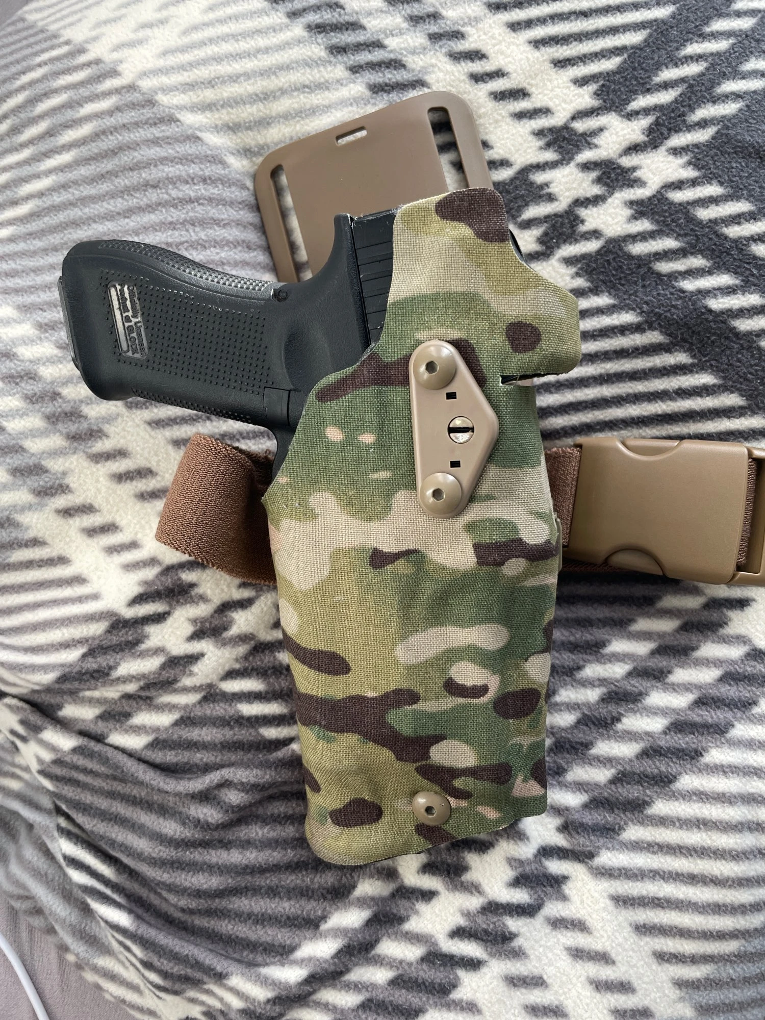 TMC G17 X300 Tactical Belt Holster Leg Drop Adapter with Strap Quick Release Holster Set TMC3029