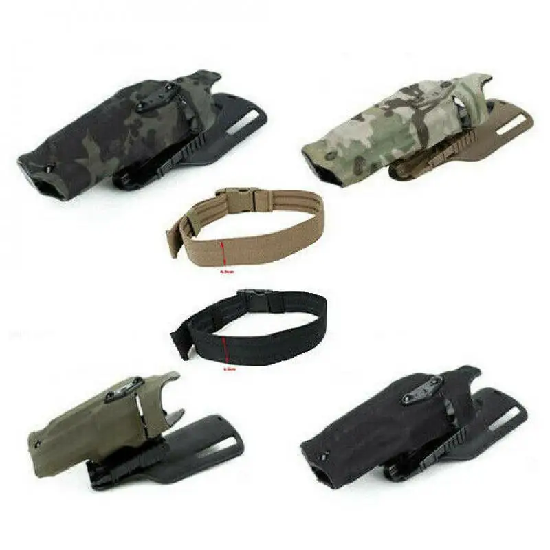 TMC G17 X300 Tactical Belt Holster Leg Drop Adapter with Strap Quick Release Holster Set TMC3029