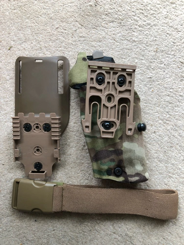 TMC G17 X300 Tactical Belt Holster Leg Drop Adapter with Strap Quick Release Holster Set TMC3029