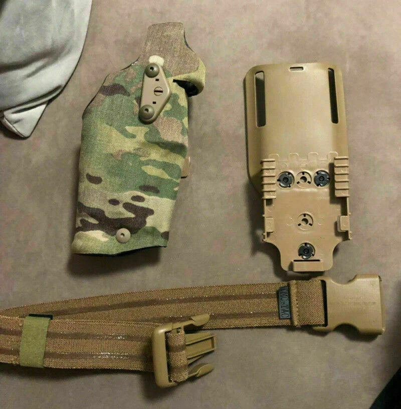 TMC G17 X300 Tactical Belt Holster Leg Drop Adapter with Strap Quick Release Holster Set TMC3029