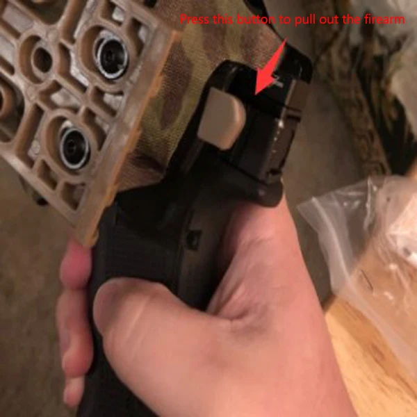 TMC G17 X300 Tactical Belt Holster Leg Drop Adapter with Strap Quick Release Holster Set TMC3029
