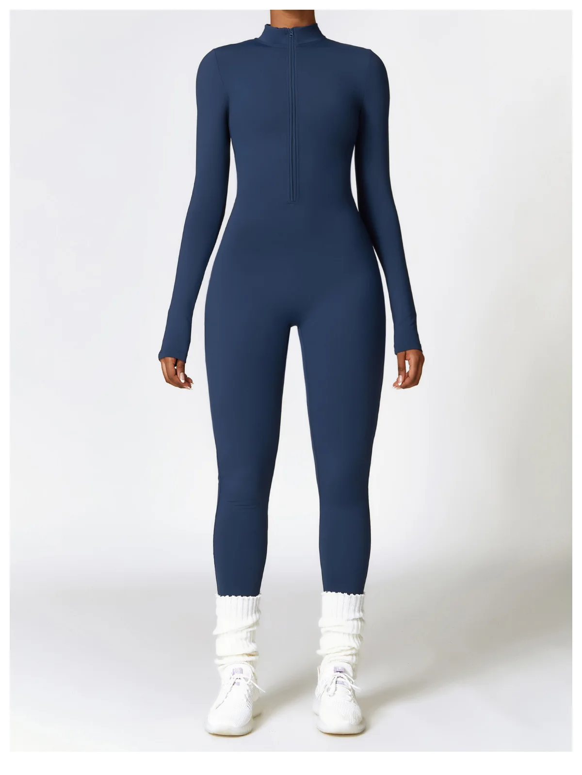 Women's Clothes Yoga Set Yoga Jumpsuits One Piece Workout Long Sleeve Rompers Sportswear Gym Set Workout Tracksuit Bodysuits