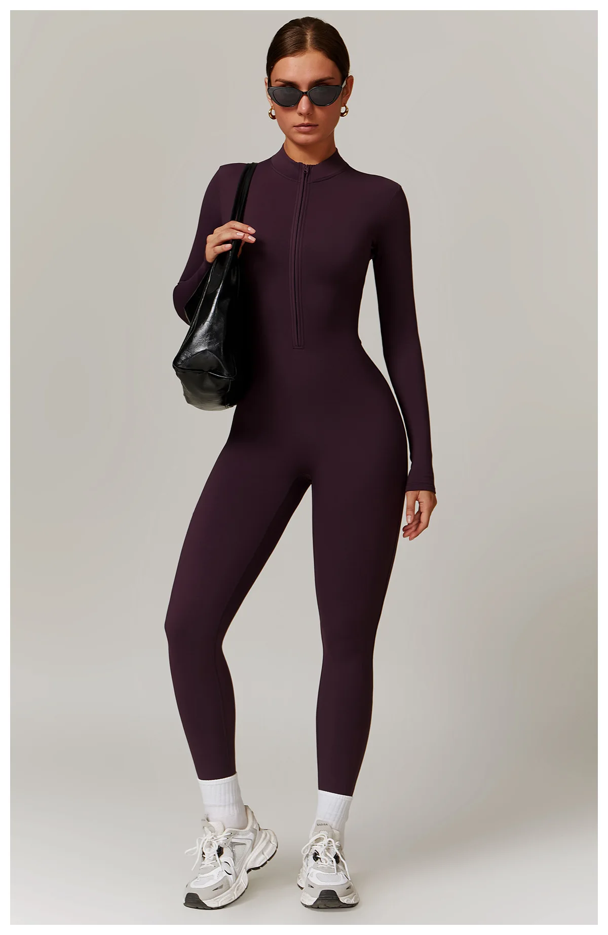 Women's Clothes Yoga Set Yoga Jumpsuits One Piece Workout Long Sleeve Rompers Sportswear Gym Set Workout Tracksuit Bodysuits