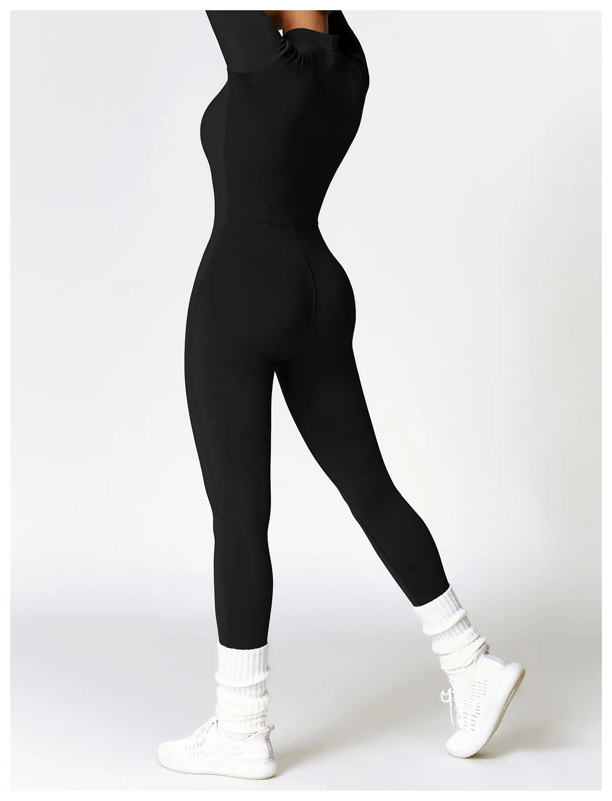 Women's Clothes Yoga Set Yoga Jumpsuits One Piece Workout Long Sleeve Rompers Sportswear Gym Set Workout Tracksuit Bodysuits