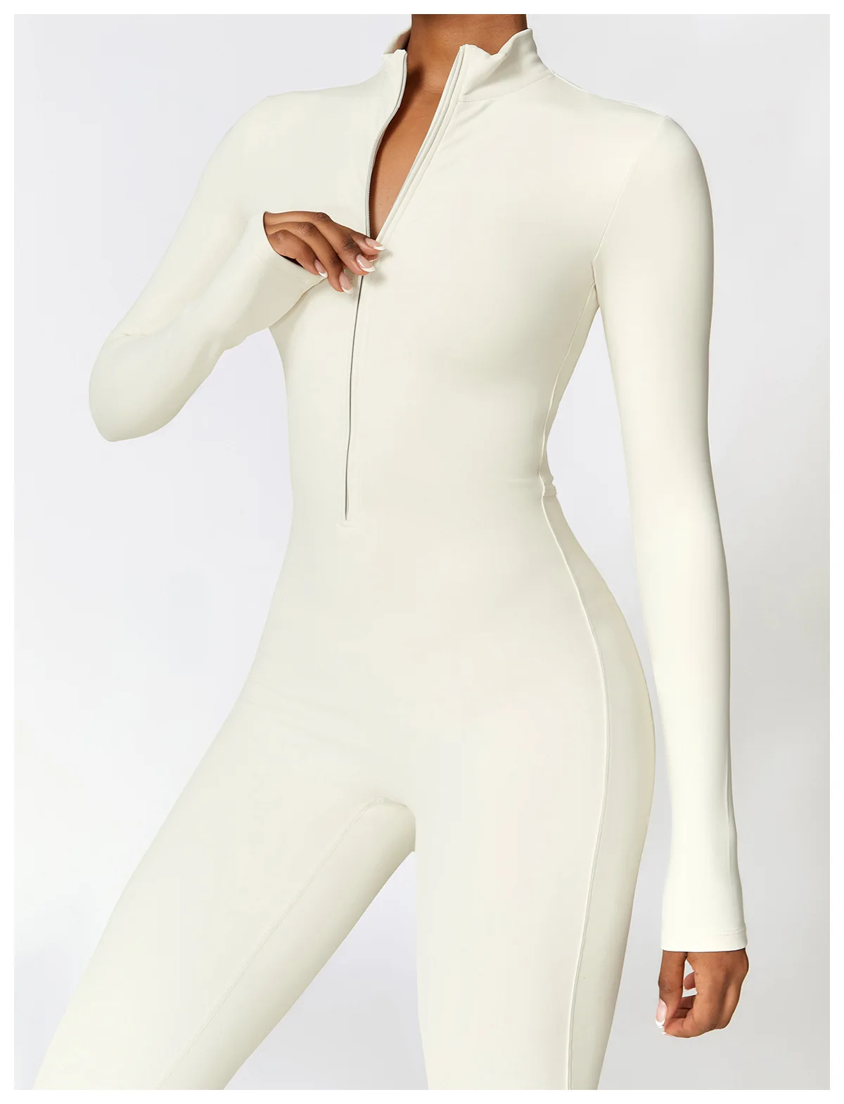 Women's Clothes Yoga Set Yoga Jumpsuits One Piece Workout Long Sleeve Rompers Sportswear Gym Set Workout Tracksuit Bodysuits