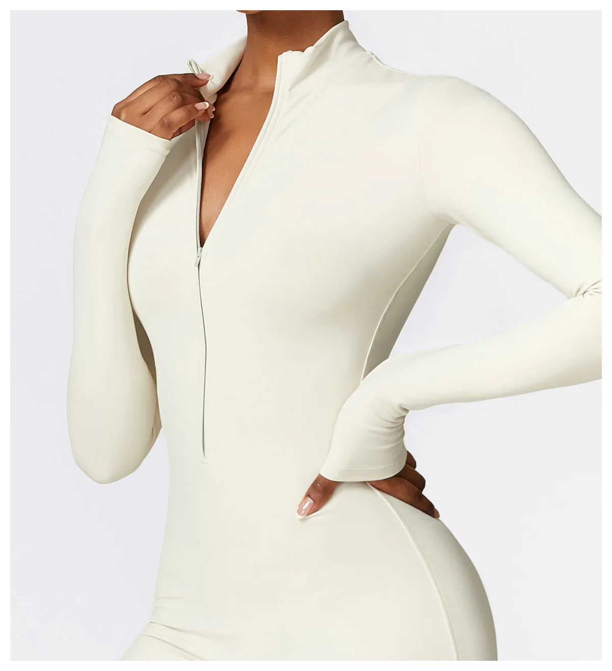 Women's Clothes Yoga Set Yoga Jumpsuits One Piece Workout Long Sleeve Rompers Sportswear Gym Set Workout Tracksuit Bodysuits