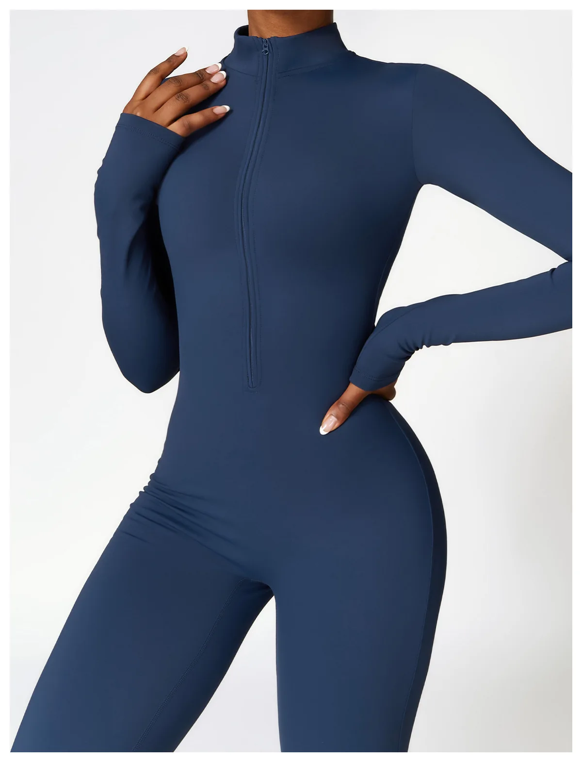 Women's Clothes Yoga Set Yoga Jumpsuits One Piece Workout Long Sleeve Rompers Sportswear Gym Set Workout Tracksuit Bodysuits