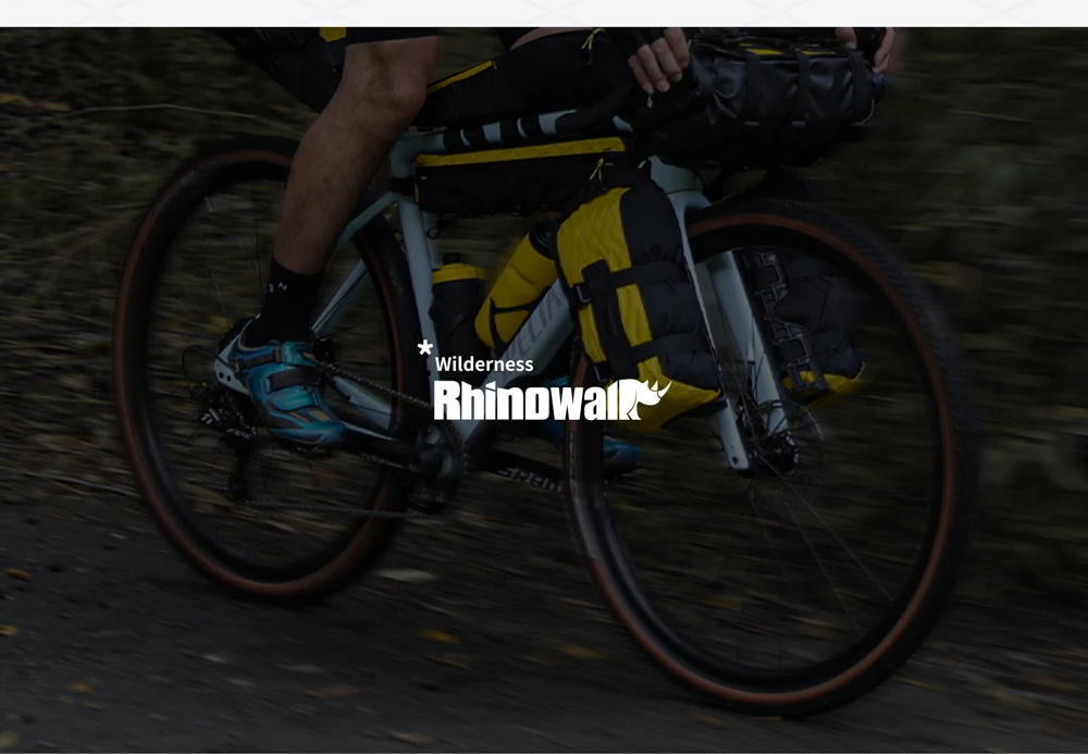Rhinowalk Bike Frame Bag Water-Resistant Bicycle Top Tube Bag Screw Or Strap Fixing Cycling Storage Luggage For Mtb&Road Bike