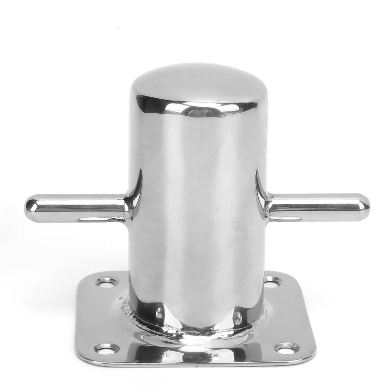316 Stainless Steel Single Mooring Bitt Heavy Duty Cross Bollard Cleat Marine Hardware Accessories