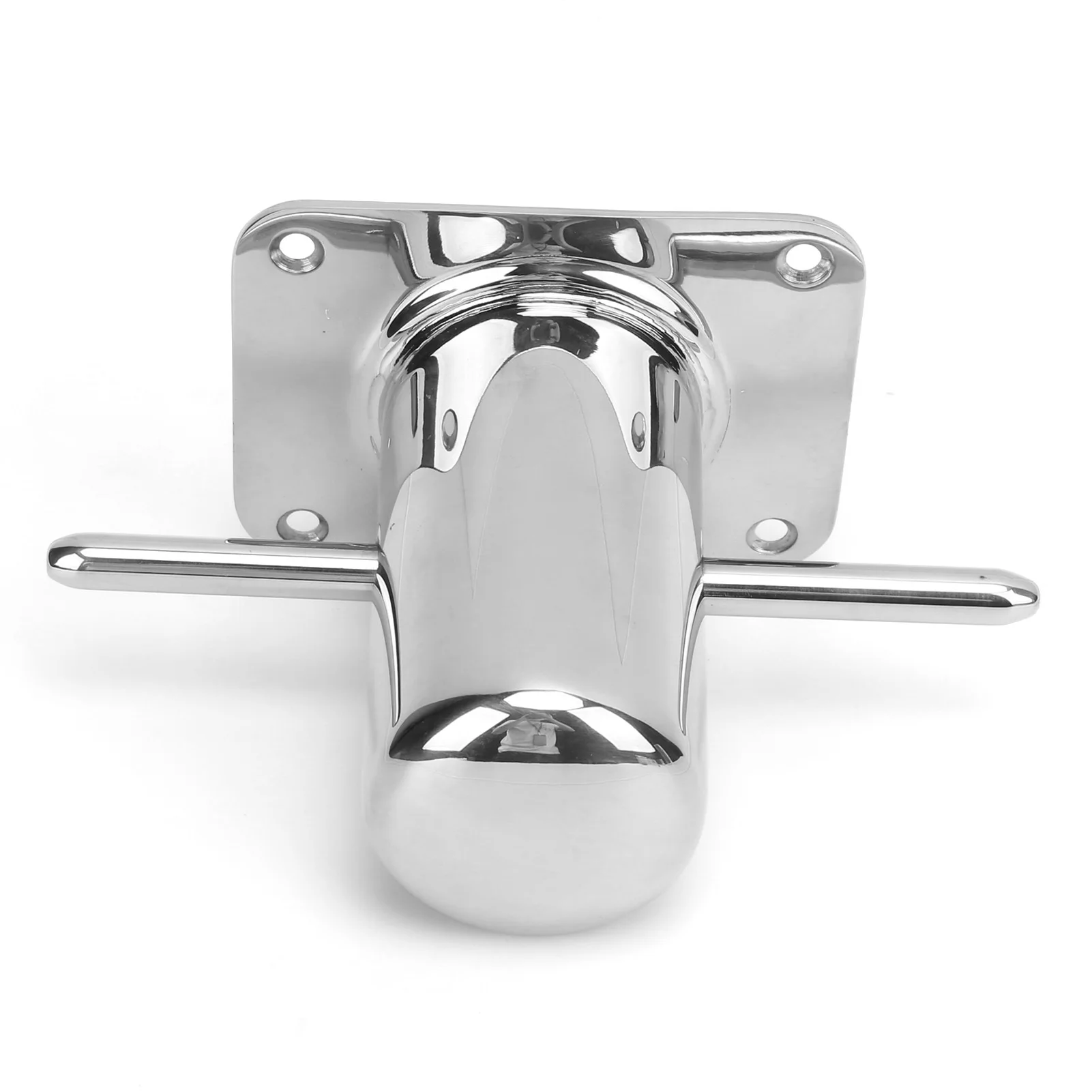 316 Stainless Steel Single Mooring Bitt Heavy Duty Cross Bollard Cleat Marine Hardware Accessories