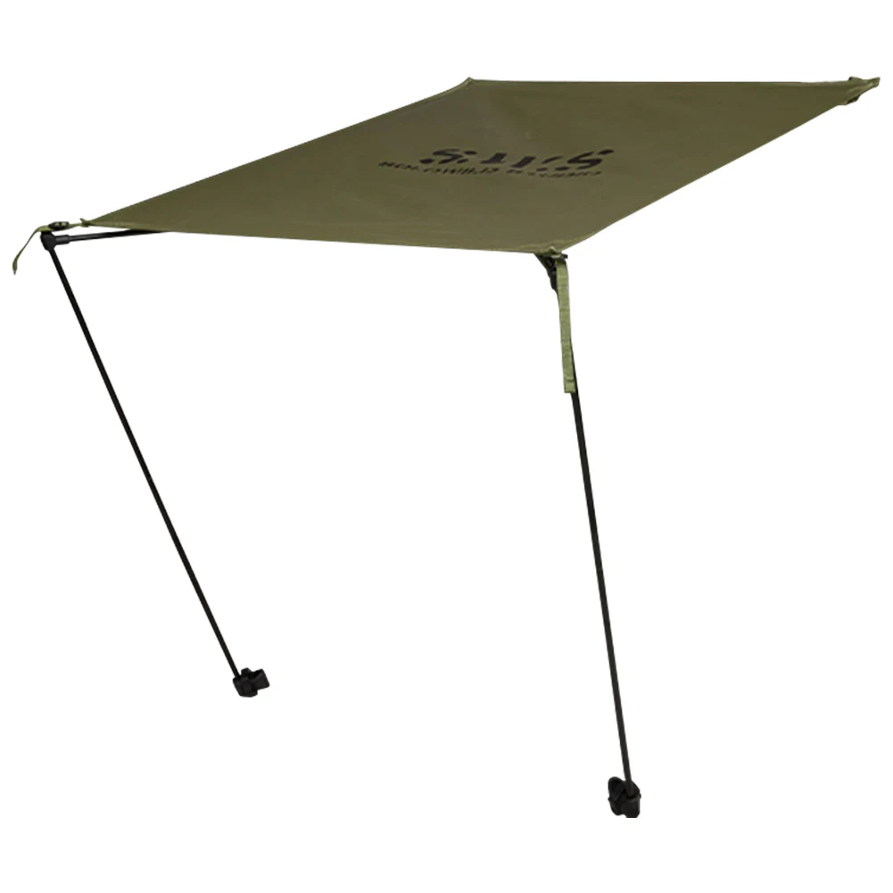 Lounge Chair Sunshade UV Protection Outdoor Moon Chair Awning Waterproof Camping Folding Canopy for Camping Fishing