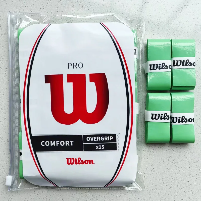 Wilso Tennis Overgrip Padel Racket Single Grip Tape Anti Slip Outdoor Training Replacement Sweatband Badminton Accessories