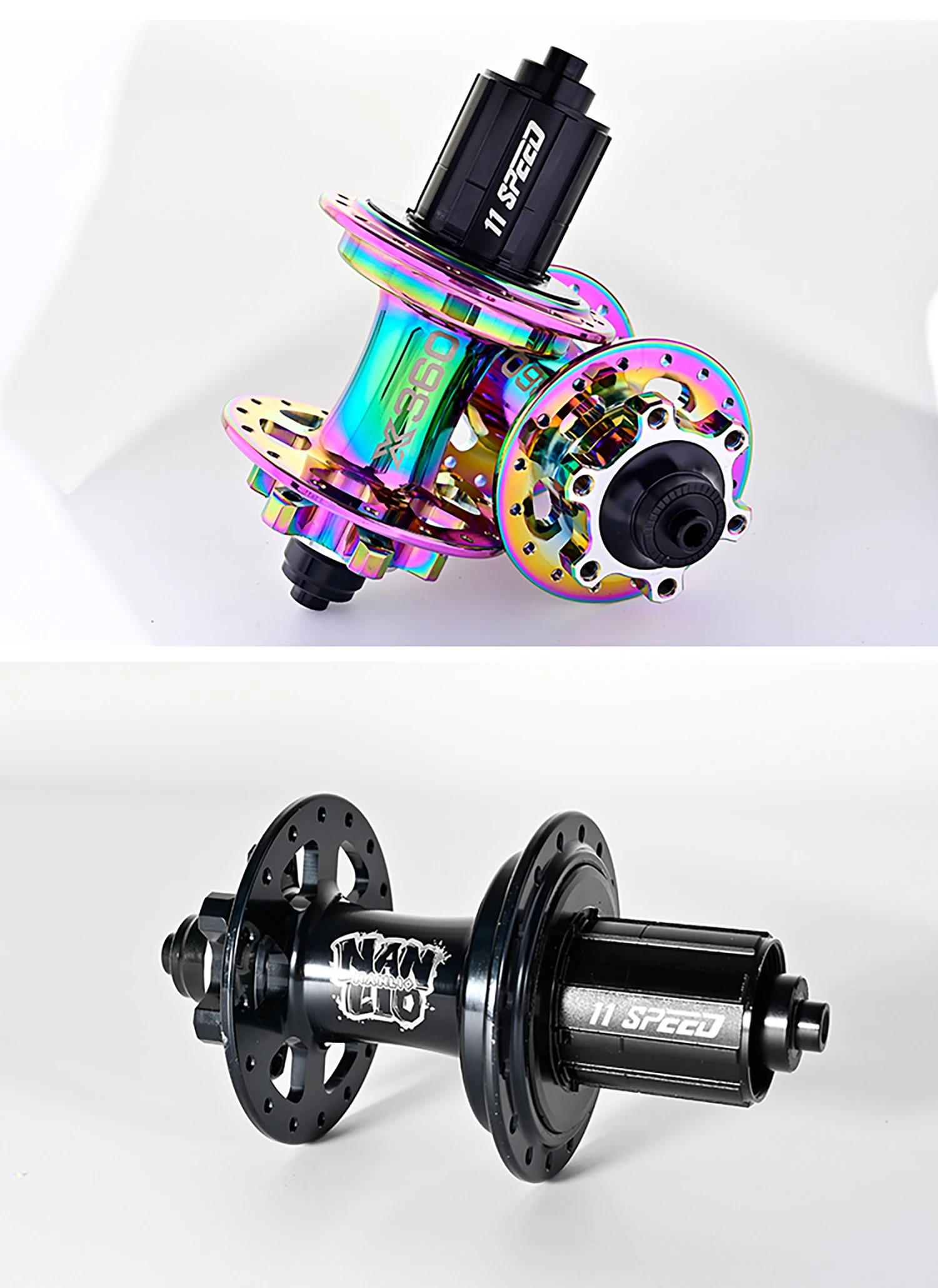 NanLio X360 Bicycle Hubs 8 Pawl 3 Tooth 360T Noise Hub 32 Hole Sealed Bearings Lubricated Bike Wheel Hub HG 8 9 10 11 Speed
