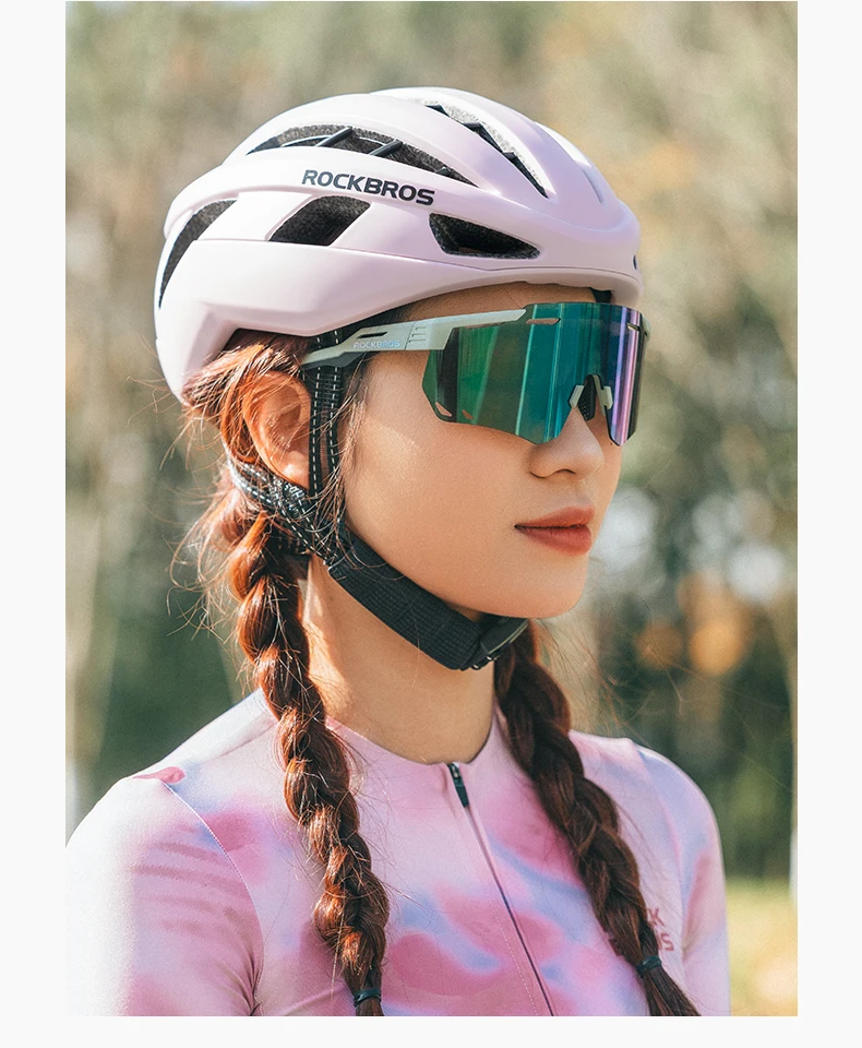 ROCKBROS Bicycle Helmet Adults MTB Road Bike Helmet Breathable Intergrally-molded Head Safety Men Women Cycling Helmet