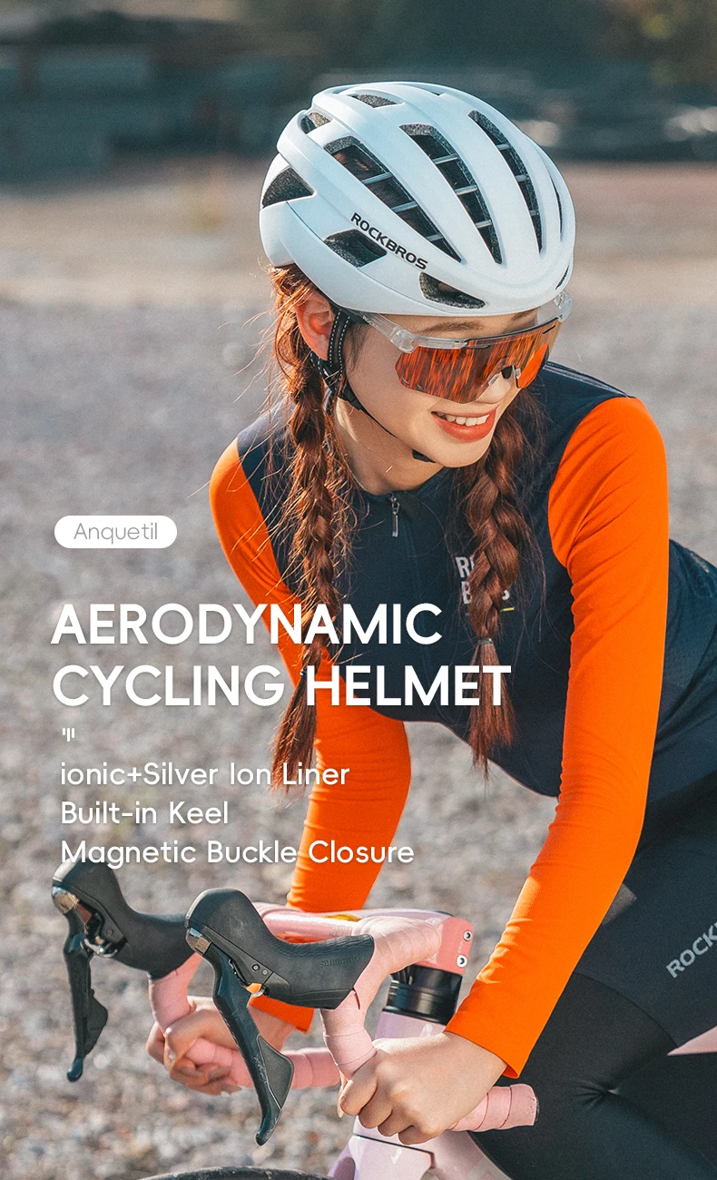 ROCKBROS Bicycle Helmet Adults MTB Road Bike Helmet Breathable Intergrally-molded Head Safety Men Women Cycling Helmet